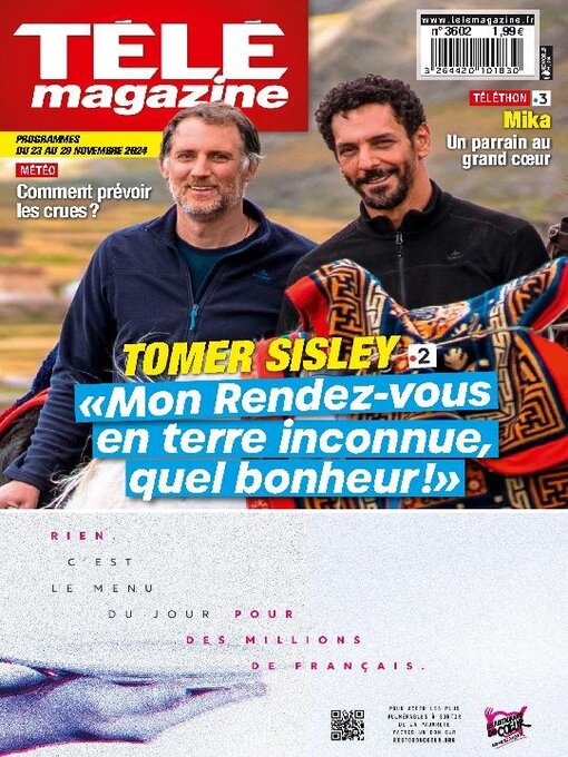 Title details for Télé Magazine by Les Publications Grand Public (PGP) - Available